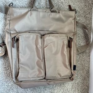 Backpack with laptop section
